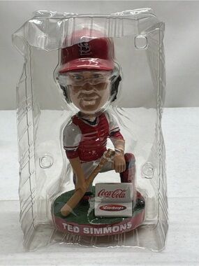 Ted Simmons St. Louis Cardinals Bobblehead - Red and White